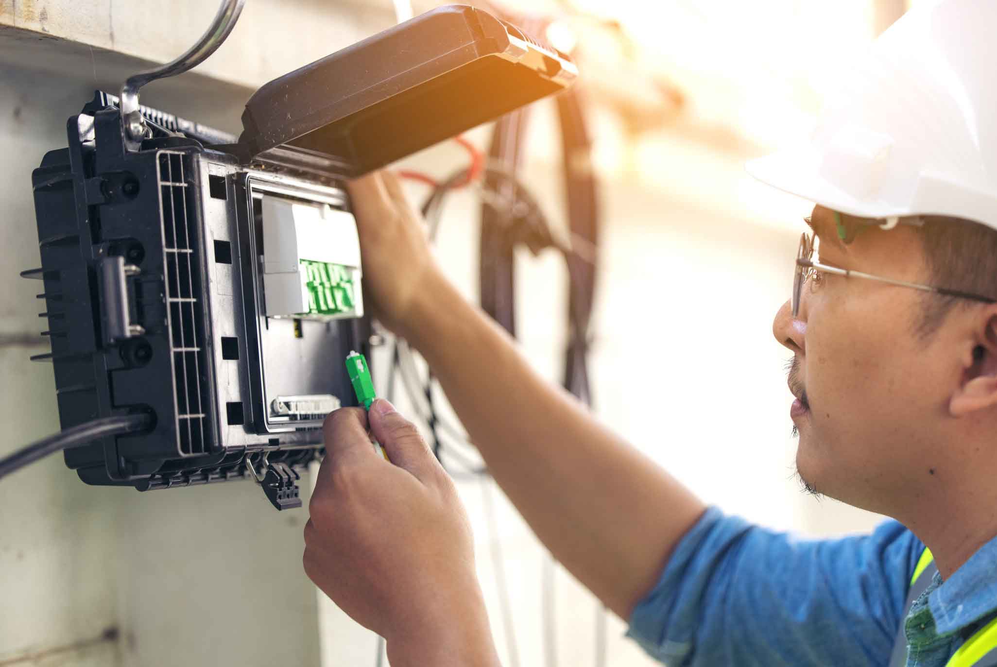 Próiseas suiteála céim ar chéim FTTH