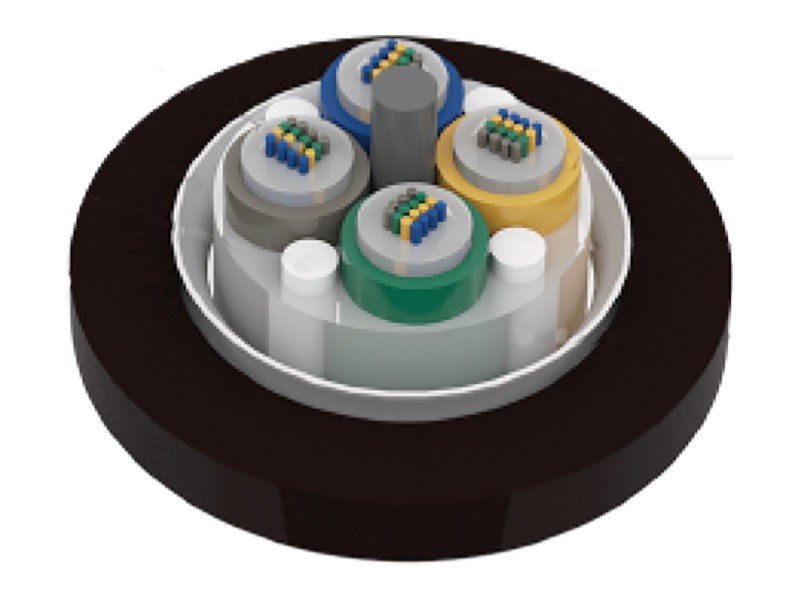 Feadán scaoilte neamh-armúrtha feadán scaoilte snáithe cábla téip snáithíní optúla neamharmúrtha GYDTA