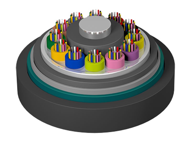Feadán Scaoilte Croílár Treisithe Treisithe Armúrtha Cábla Snáithín snáthoptaice GYTZA53