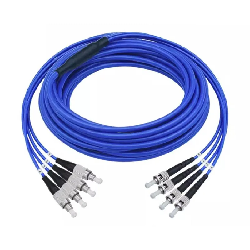 Quad FC/UPC-ST/UPC Cordaí Dielectric Patchroof Creimire